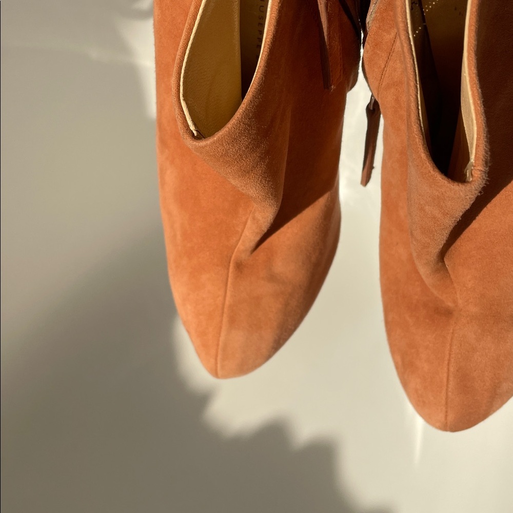 Giuseppe Zanotti High Heel Ankle Boots. Peach 🍑 size 37.5 37 1/2 - Picture 12 of 16